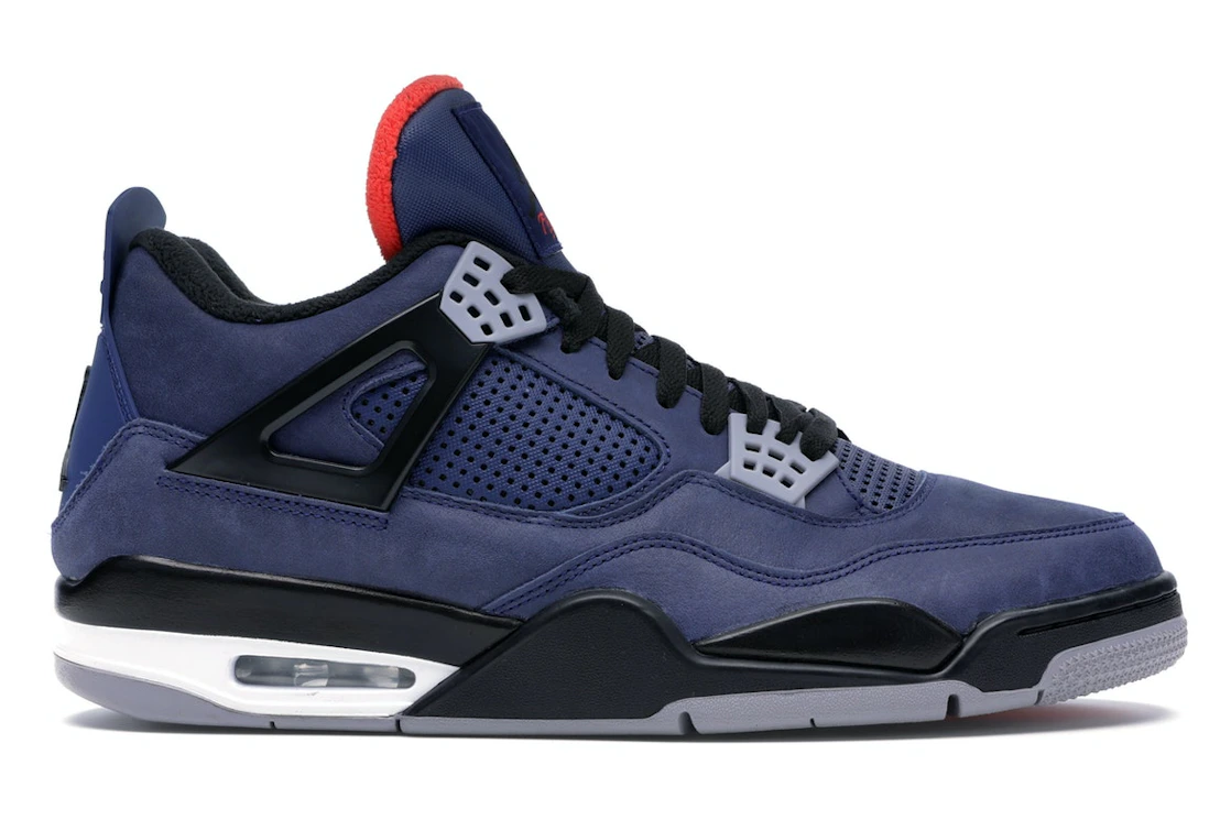 Vue 1 de Jordan 4 Retro Winterized Loyal Blue