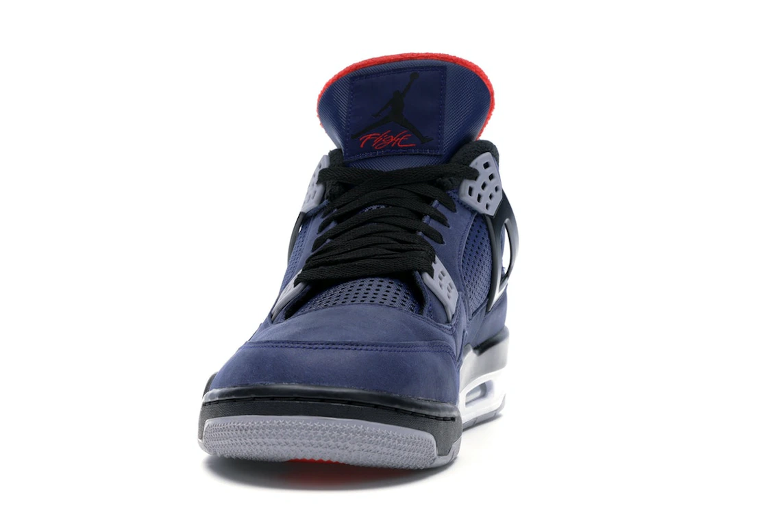 Vue 11 de Jordan 4 Retro Winterized Loyal Blue