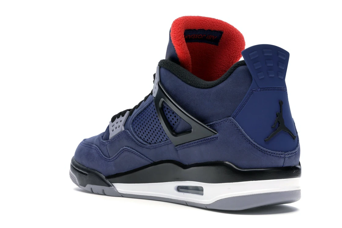 Vue 24 de Jordan 4 Retro Winterized Loyal Blue