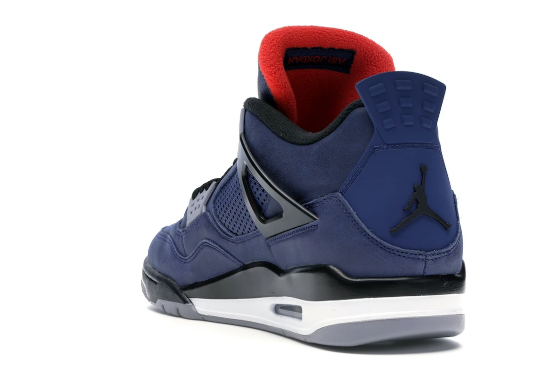 Vue 25 de Jordan 4 Retro Winterized Loyal Blue