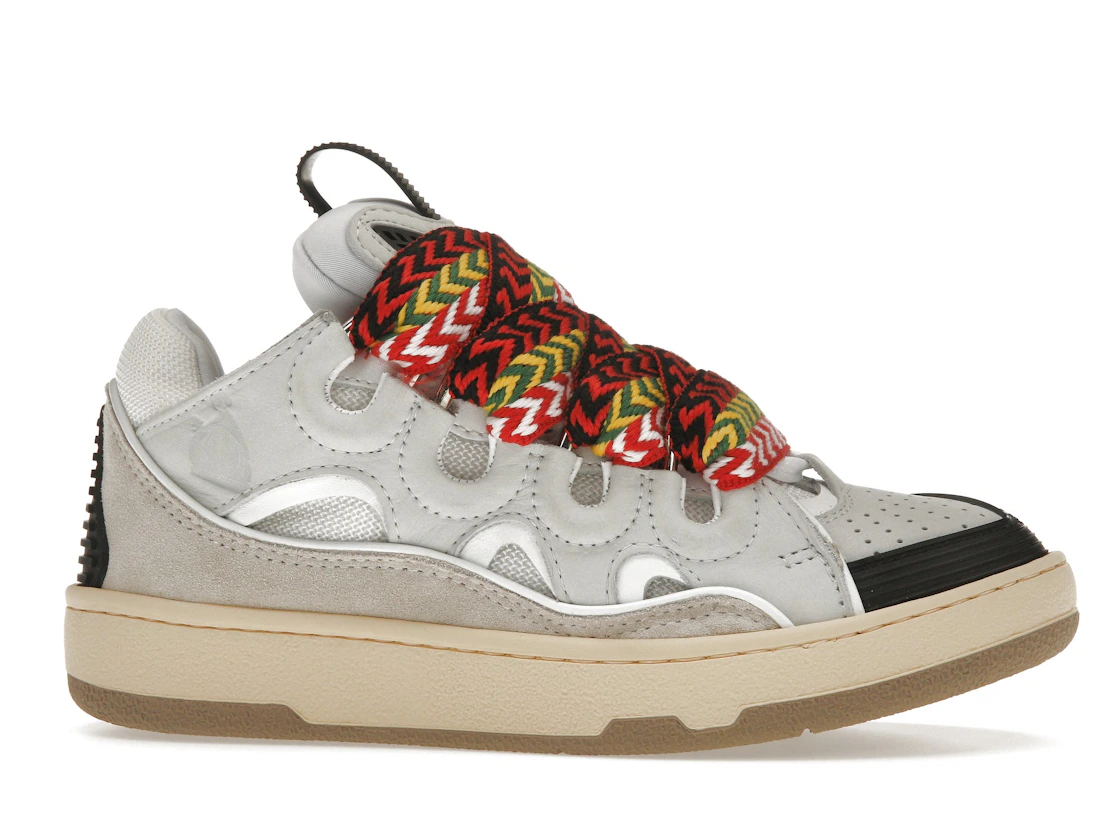 Vue 2 de Lanvin Leather Curb White Black Gum 