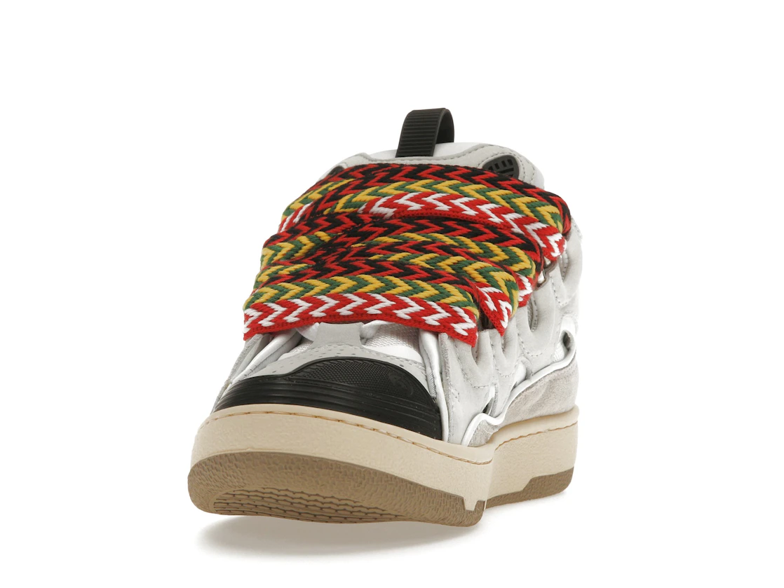 Vue 12 de Lanvin Leather Curb White Black Gum 