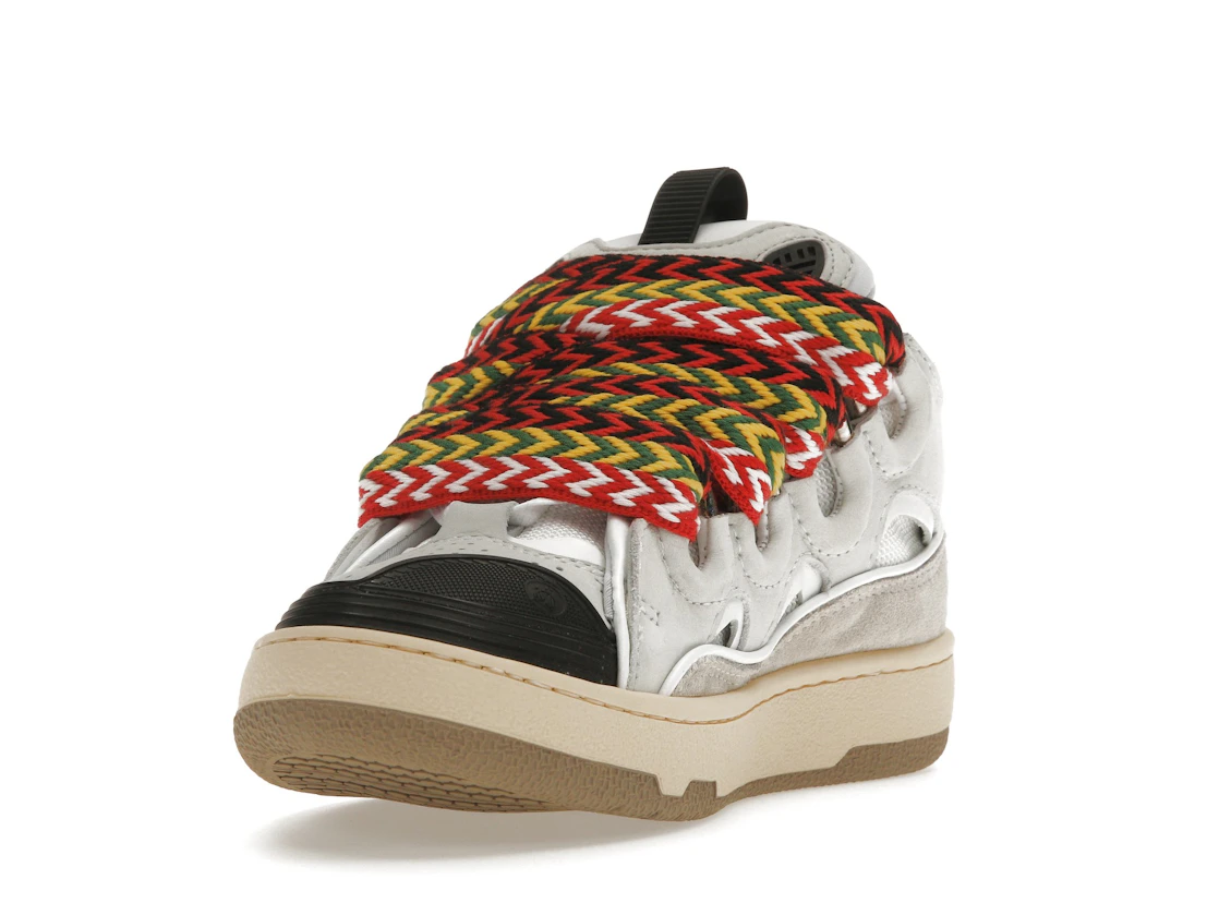 Vue 13 de Lanvin Leather Curb White Black Gum 