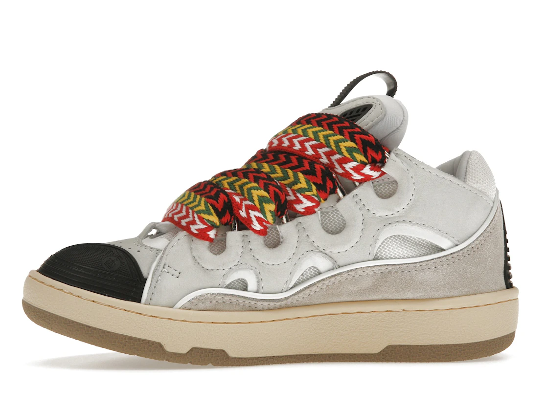 Vue 18 de Lanvin Leather Curb White Black Gum 