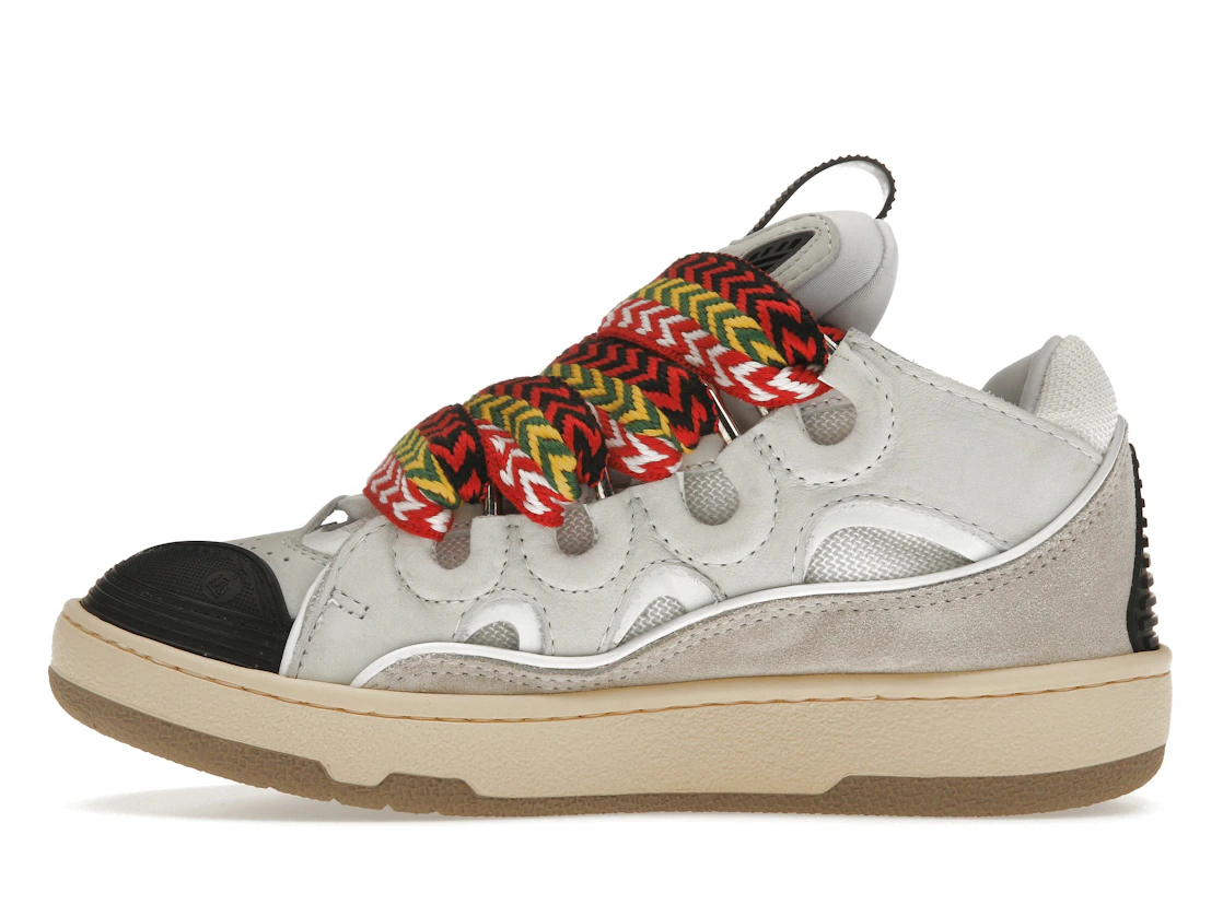 Vue 19 de Lanvin Leather Curb White Black Gum 