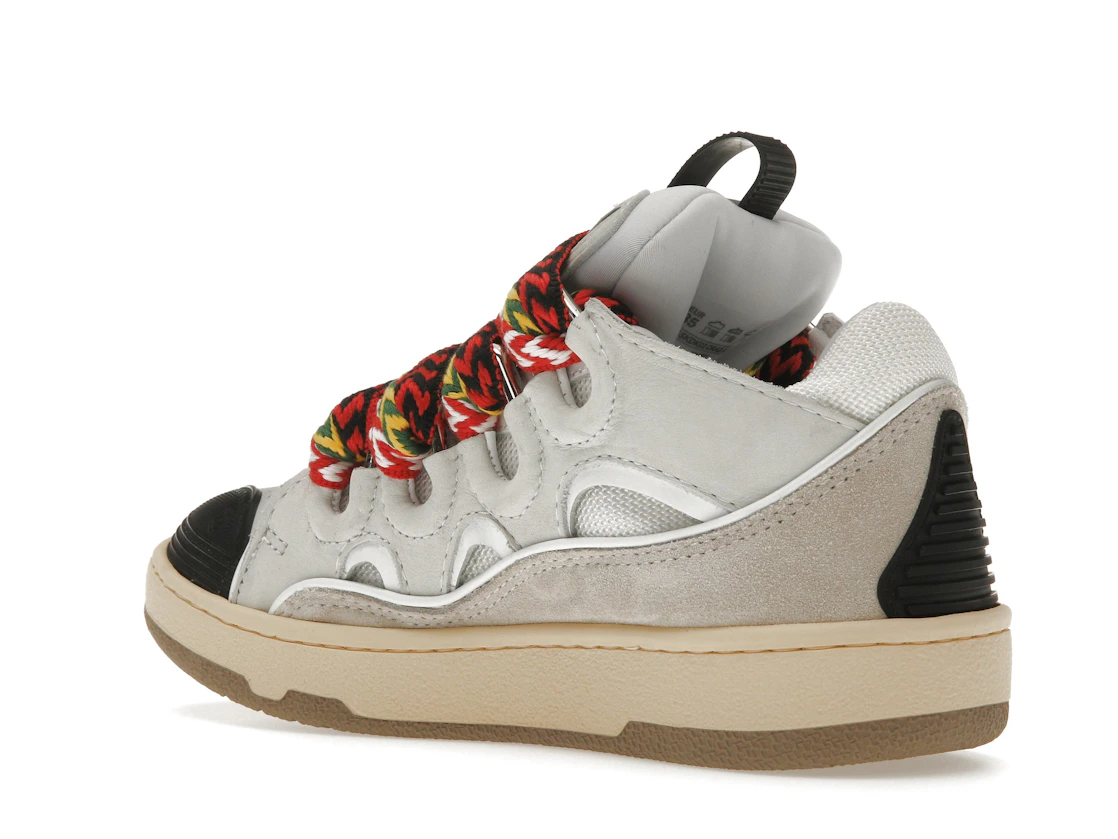 Vue 23 de Lanvin Leather Curb White Black Gum 