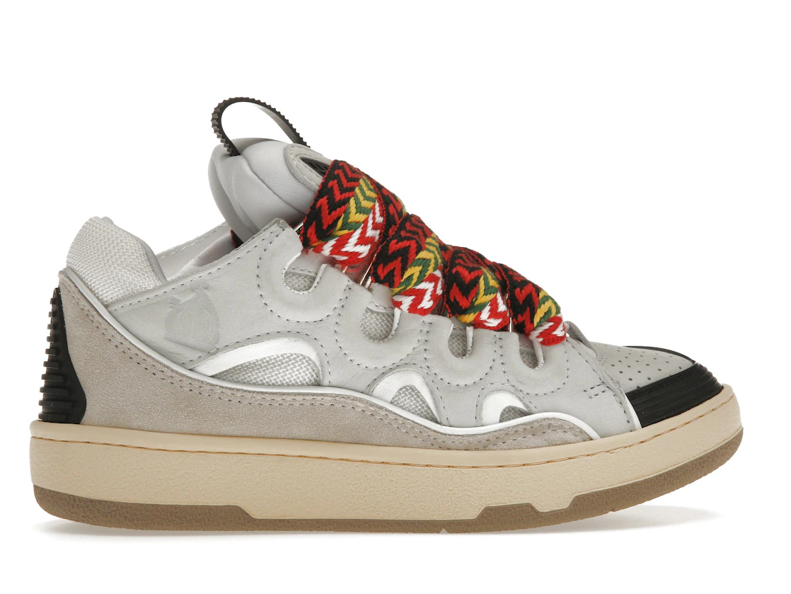 Vue 36 de Lanvin Leather Curb White Black Gum 