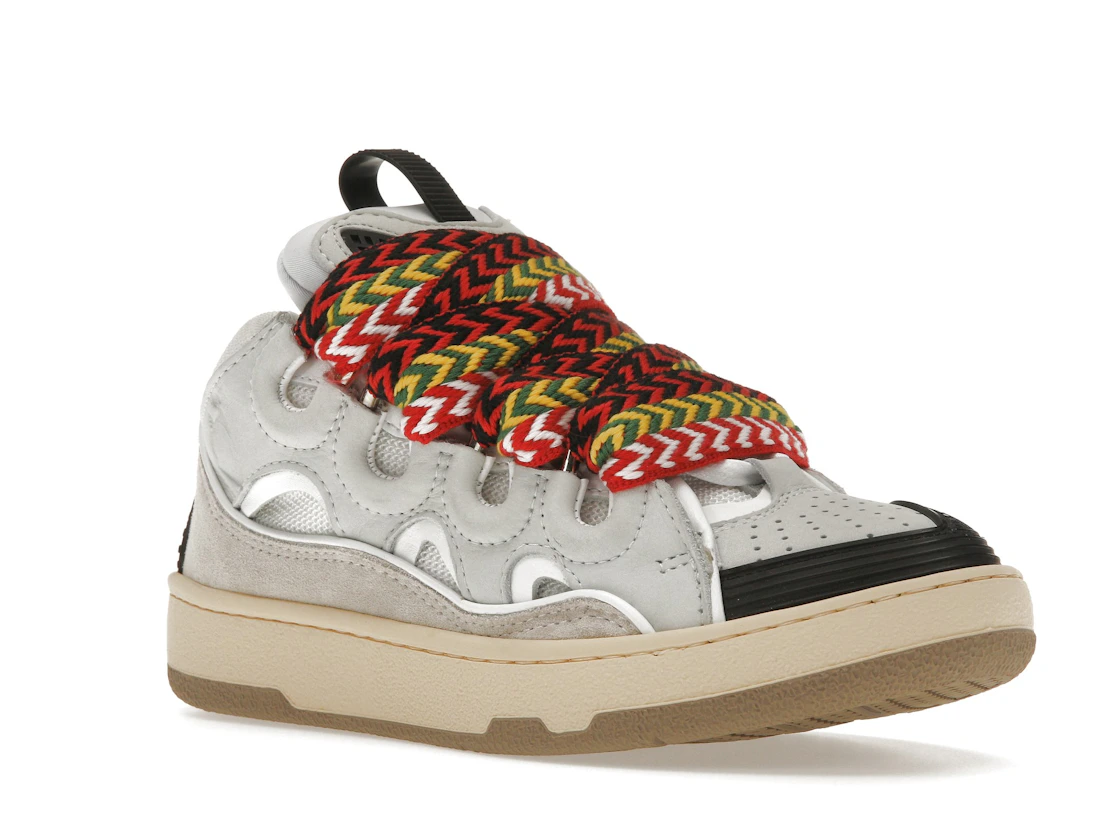 Vue 5 de Lanvin Leather Curb White Black Gum 