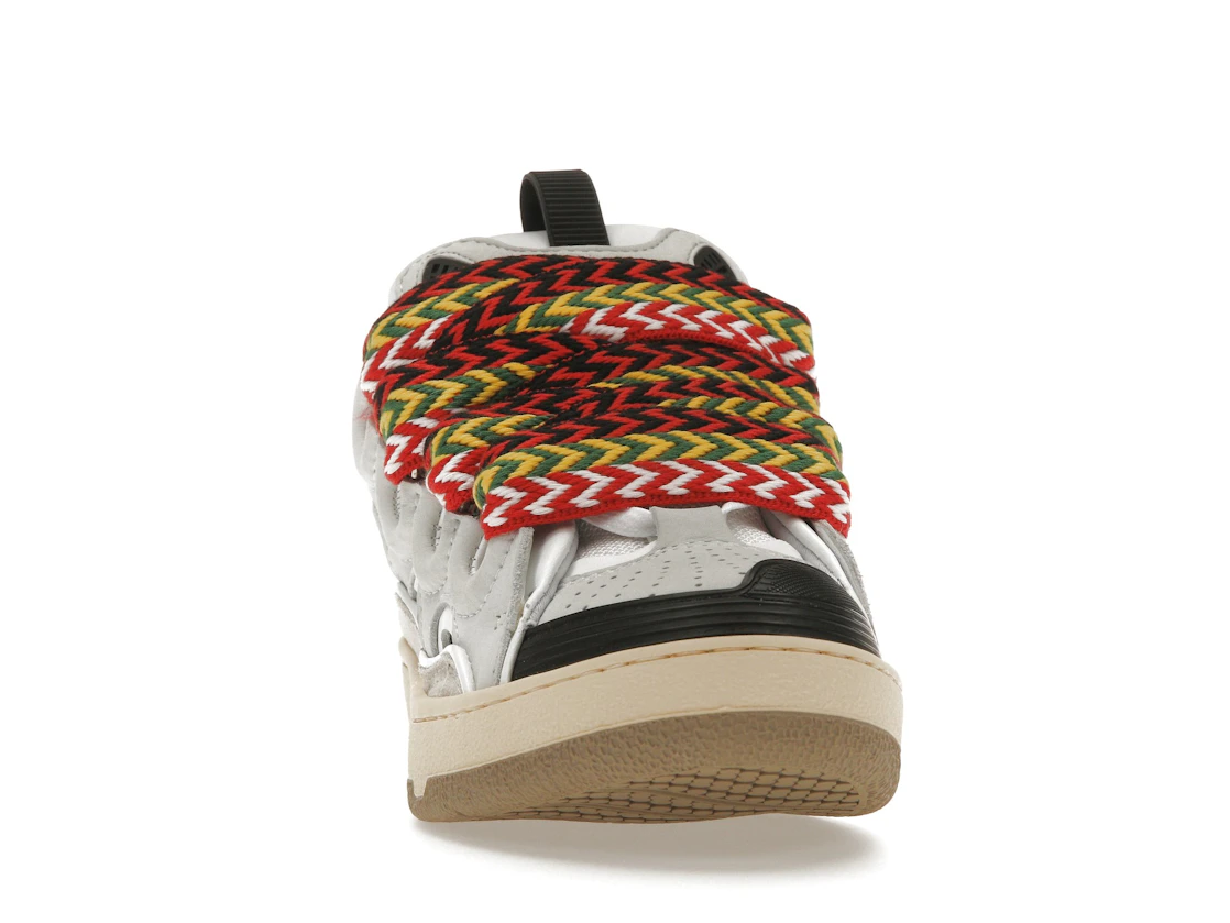 Vue 9 de Lanvin Leather Curb White Black Gum 