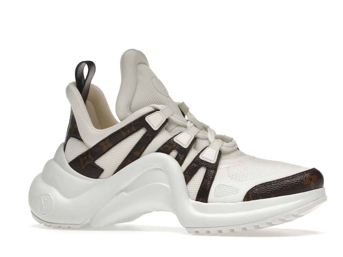 Vue 3 de Louis Vuitton Archlight Trainer Monogram White 