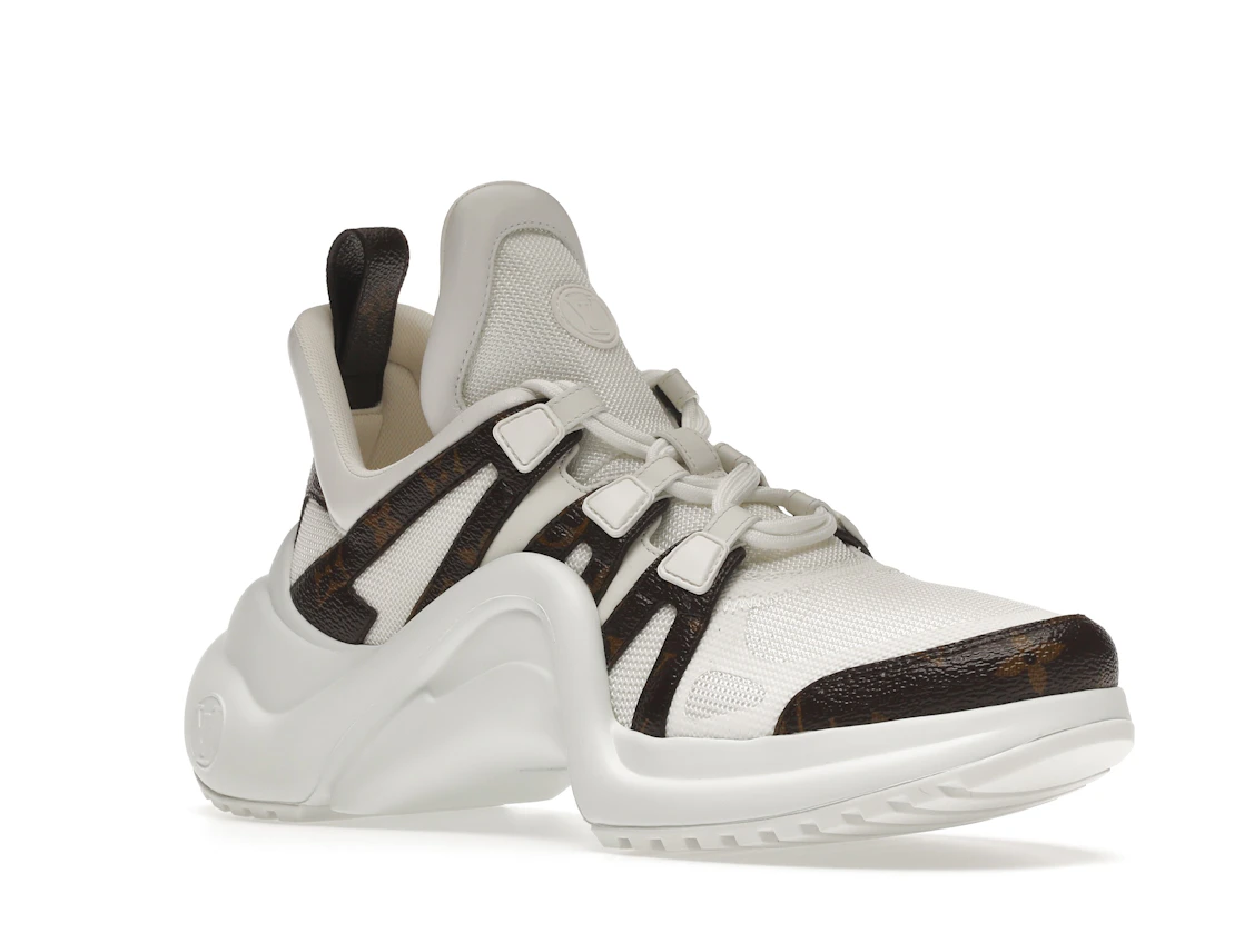 Vue 5 de Louis Vuitton Archlight Trainer Monogram White 