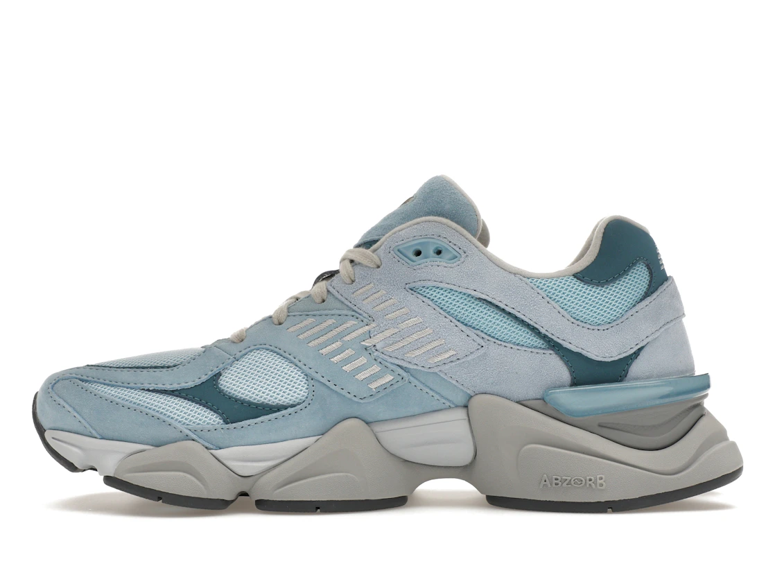 Vue 19 de New Balance 9060 Chrome Blue