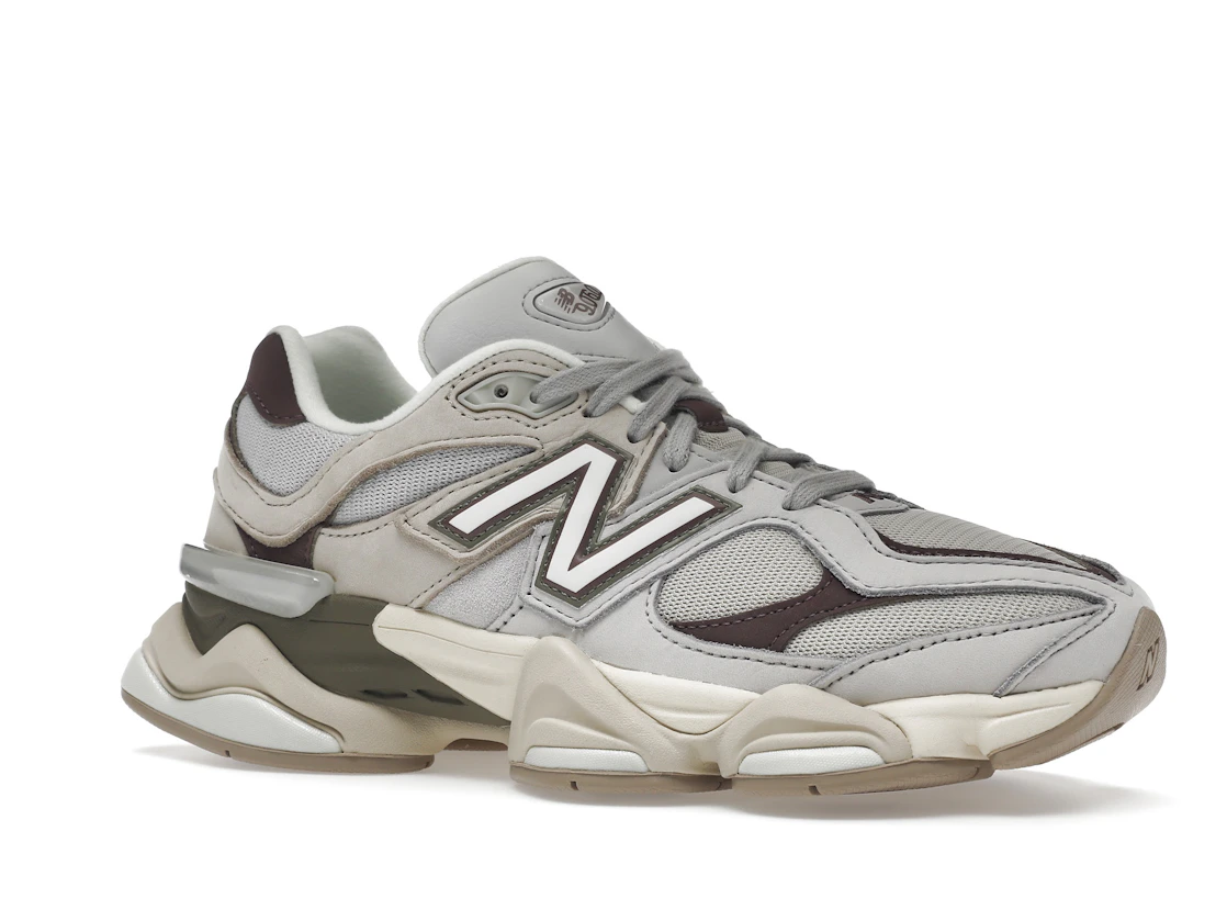 Vue 4 de New Balance 9060 Grey Matter Timberwolf