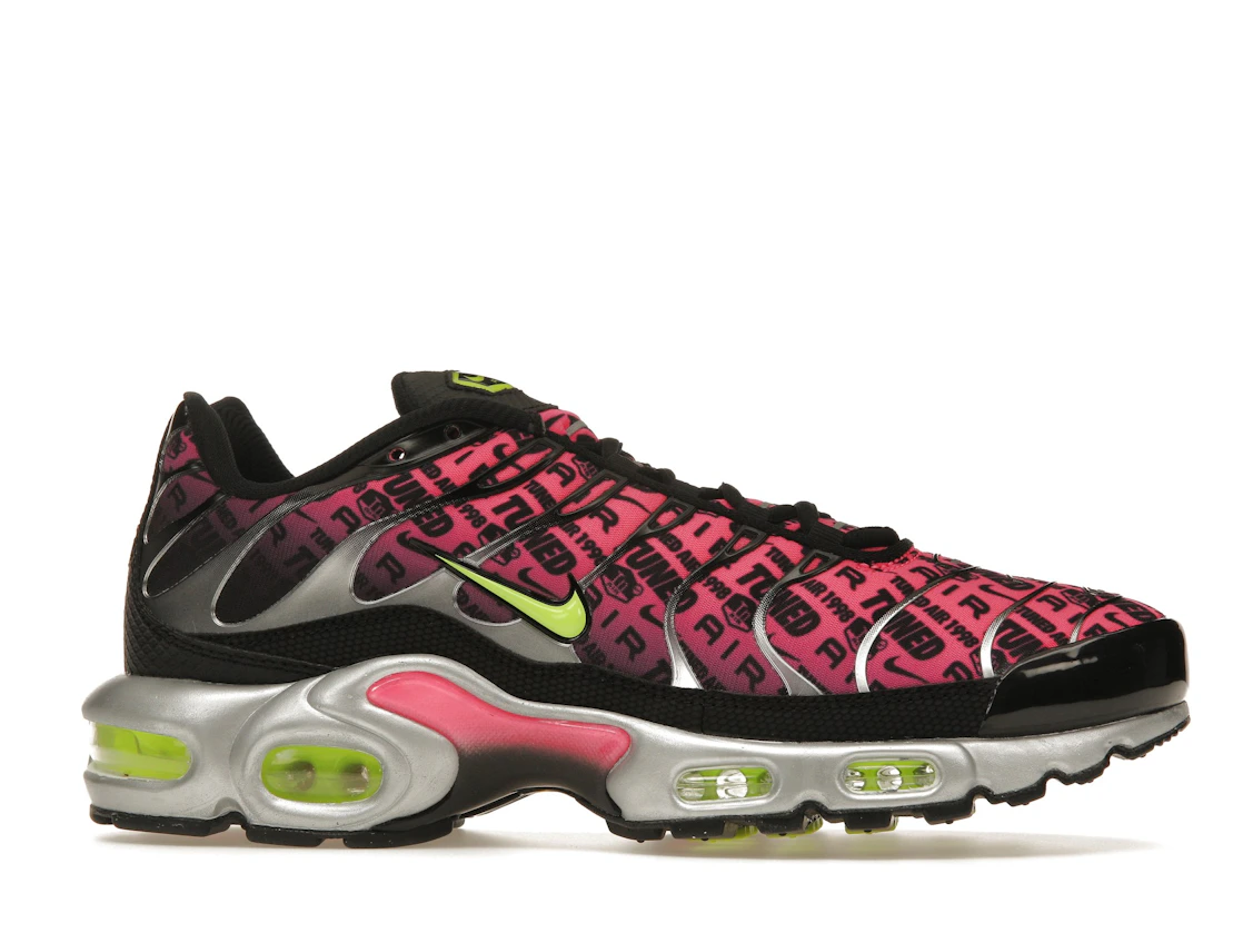 Vue 2 de Nike Air Plus Mercurial XXV Hyper Pink and Volt