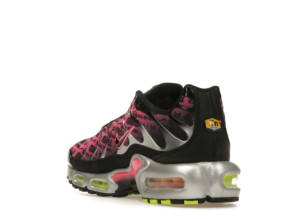 Vue 25 de Nike Air Plus Mercurial XXV Hyper Pink and Volt