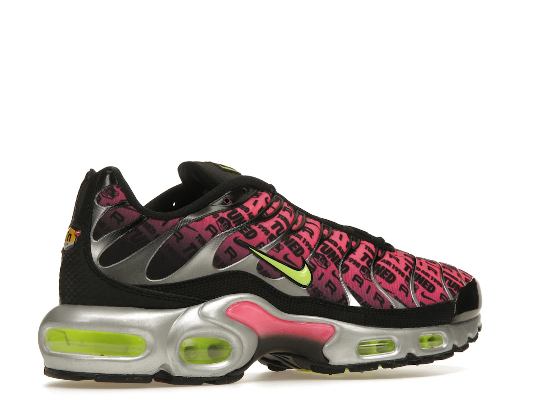 Vue 34 de Nike Air Plus Mercurial XXV Hyper Pink and Volt