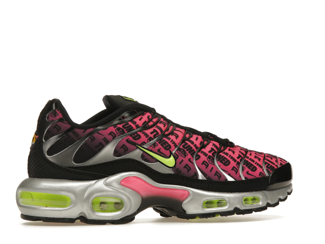 Vue 35 de Nike Air Plus Mercurial XXV Hyper Pink and Volt