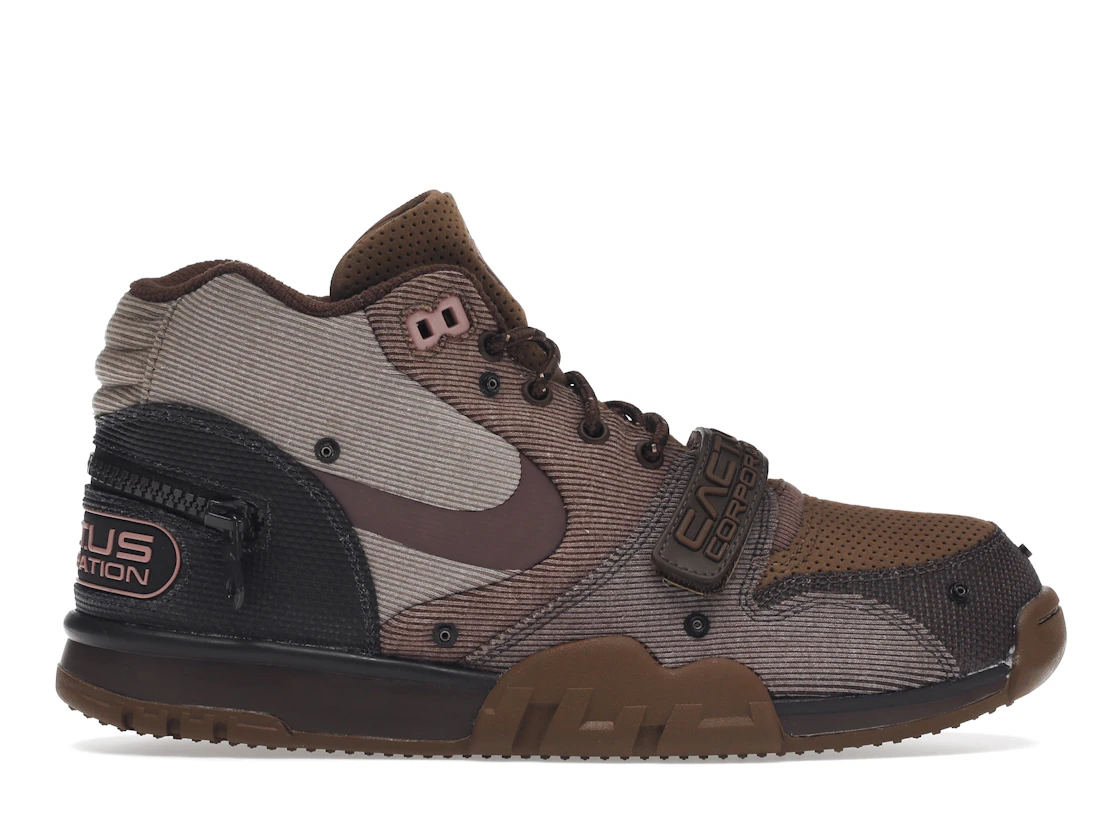 Vue 1 de Nike Air Trainer 1 SP Travis Scott Wheat