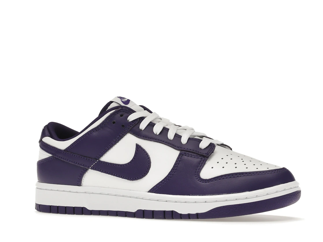 Vue 4 de Nike Dunk Low Championship Court Purple
