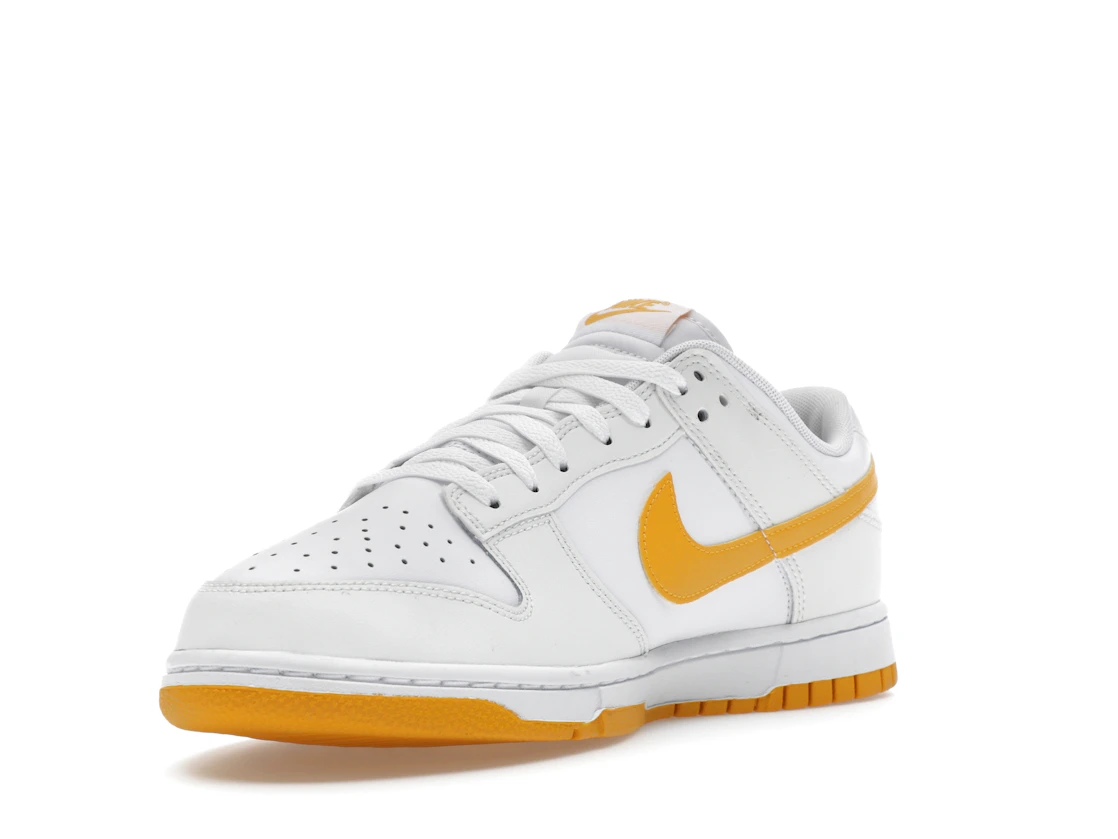 Vue 14 de Nike Dunk Low White University Gold