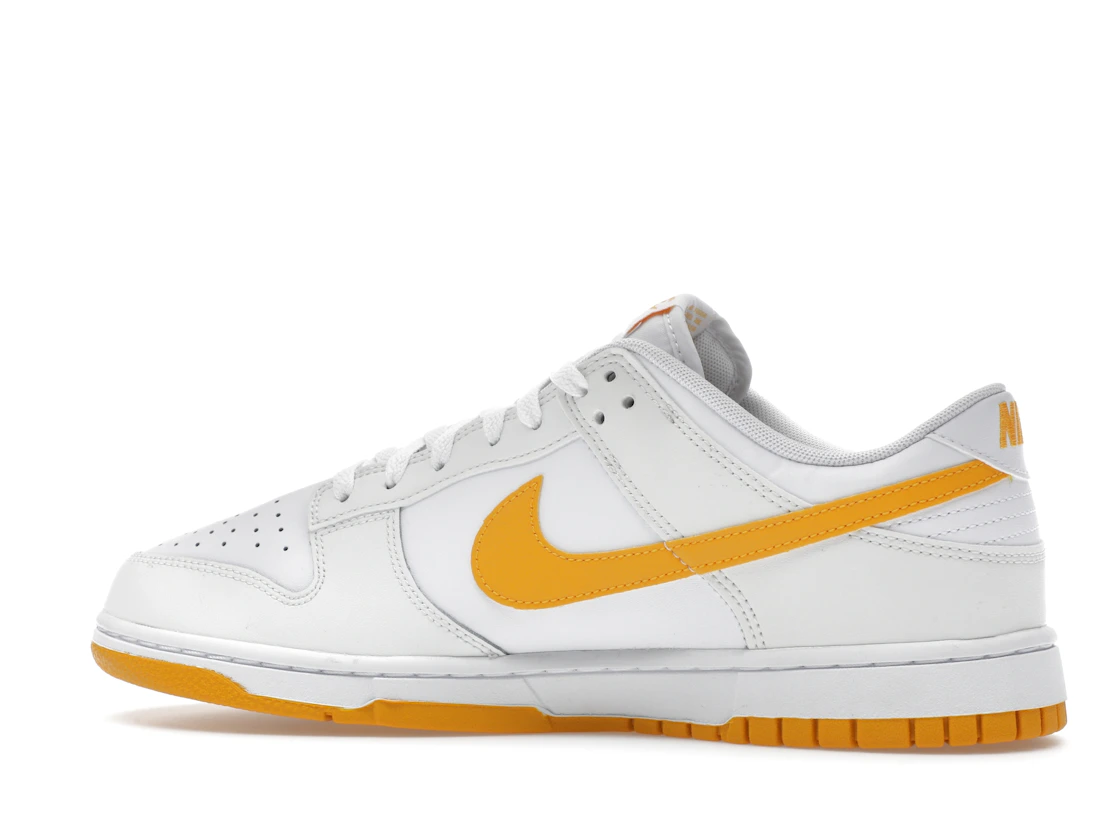 Vue 21 de Nike Dunk Low White University Gold