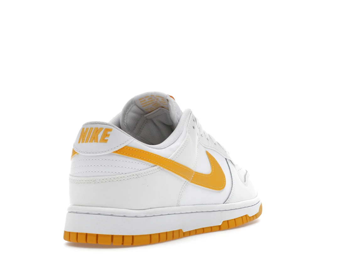 Vue 31 de Nike Dunk Low White University Gold