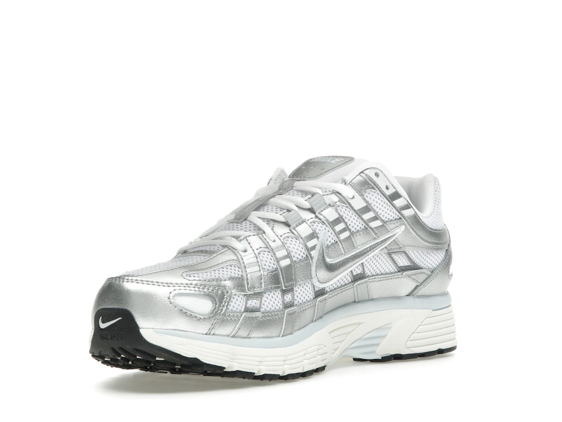 Vue 14 de Nike P-6000 White Blue Tint Sail Metallic Silver 