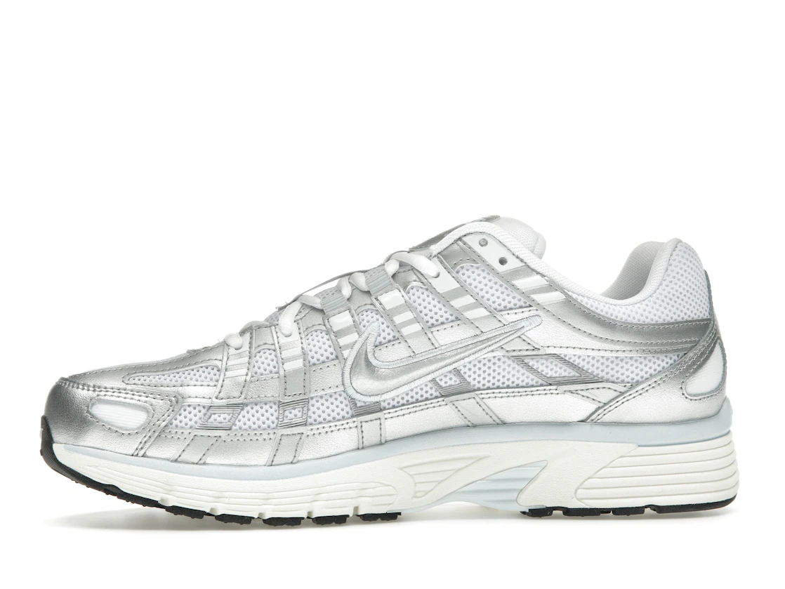 Vue 18 de Nike P-6000 White Blue Tint Sail Metallic Silver 