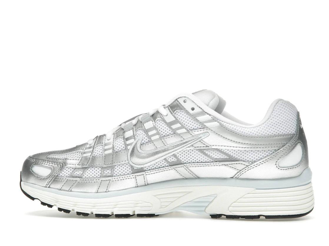 Vue 20 de Nike P-6000 White Blue Tint Sail Metallic Silver 