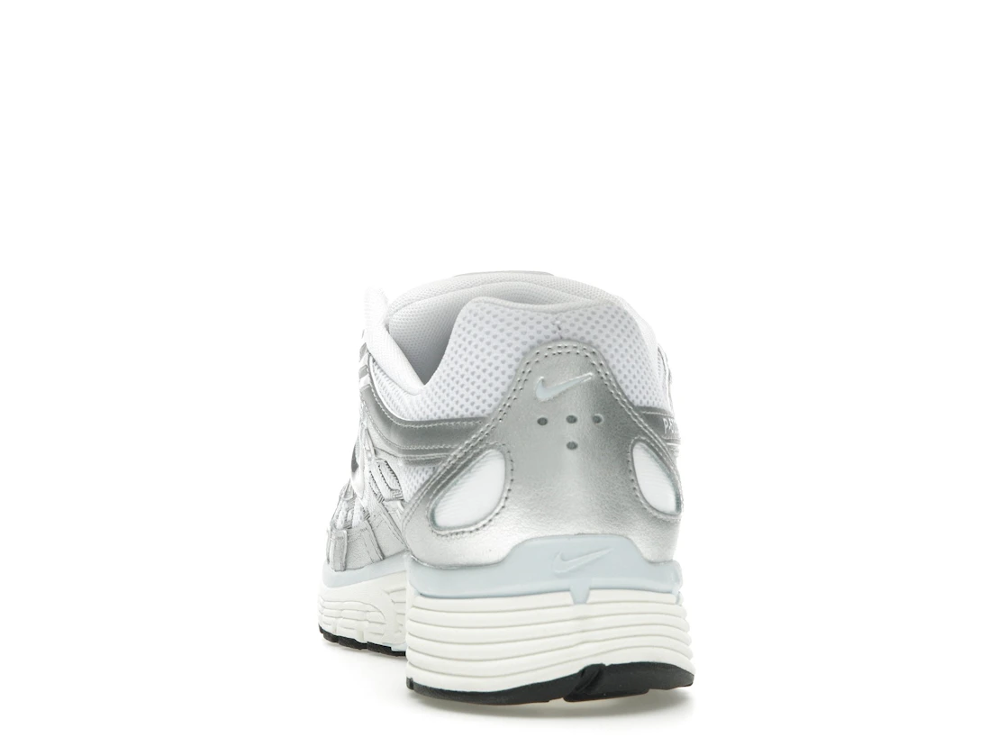 Vue 27 de Nike P-6000 White Blue Tint Sail Metallic Silver 