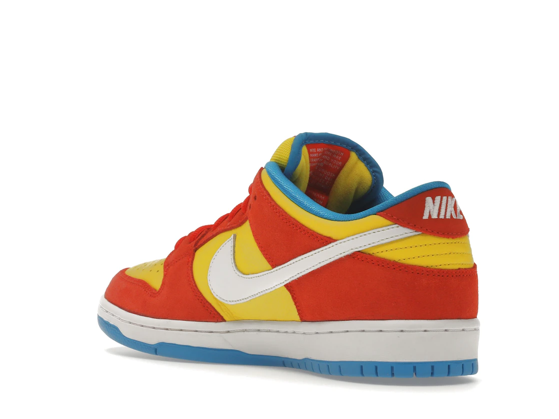 Vue 24 de Nike SB Dunk Low Pro Bart Simpson