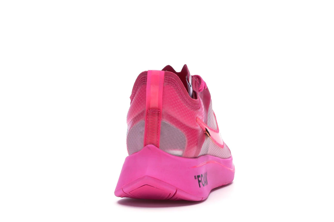 Vue 29 de Nike Zoom Fly Off-White Pink