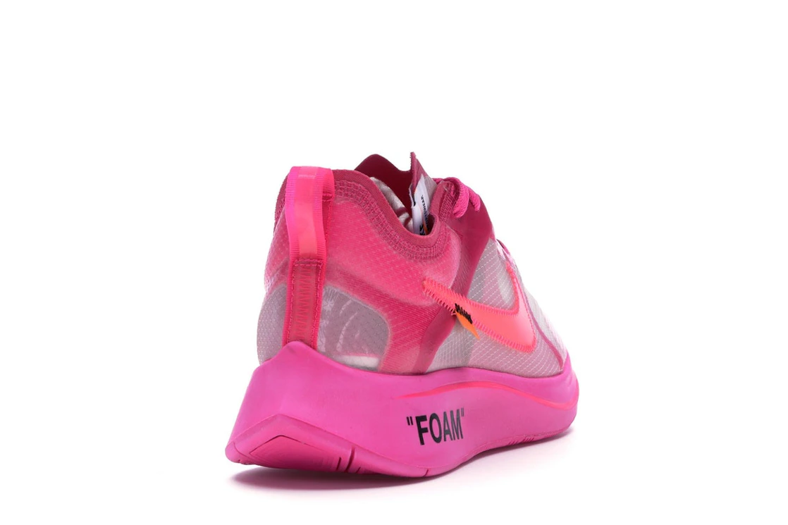 Vue 30 de Nike Zoom Fly Off-White Pink