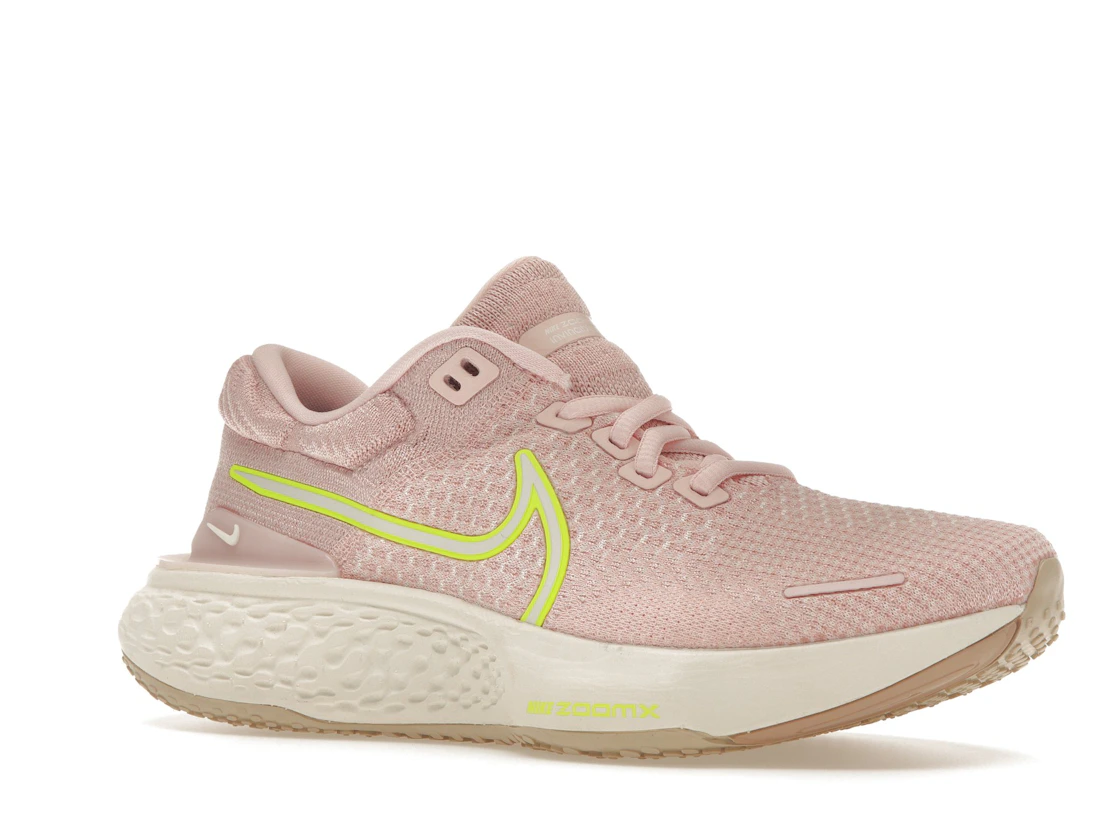 Vue 4 de Nike ZoomX Invincible Run Flyknit 2 Atmosphere Pink Oxford 