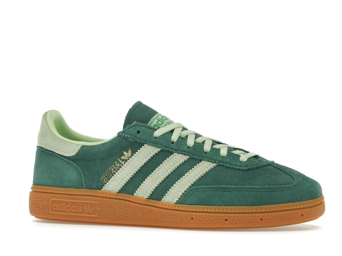 Vue 3 de adidas Handball Spezial Collegiate Green Semi Green Spark 