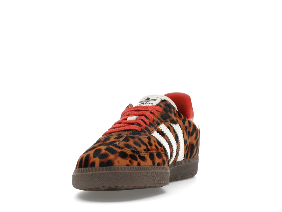 Vue 12 de adidas Samba OG Preloved Red Leopard 