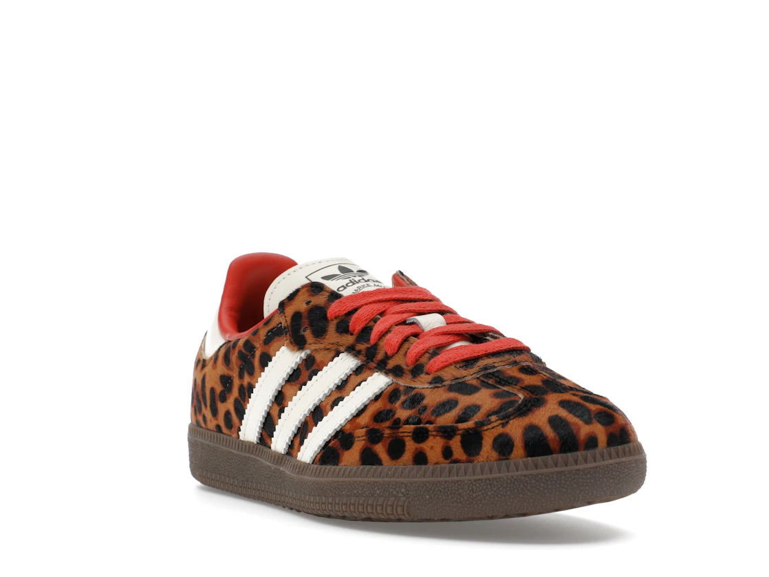 Vue 7 de adidas Samba OG Preloved Red Leopard 